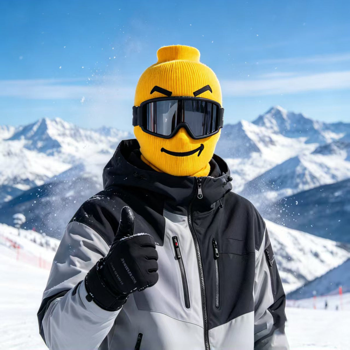 Funny Face Balaclava Ski Mask